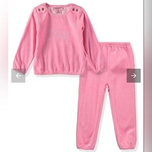 NWT 24 Months Juicy Couture Pink Velour Suit